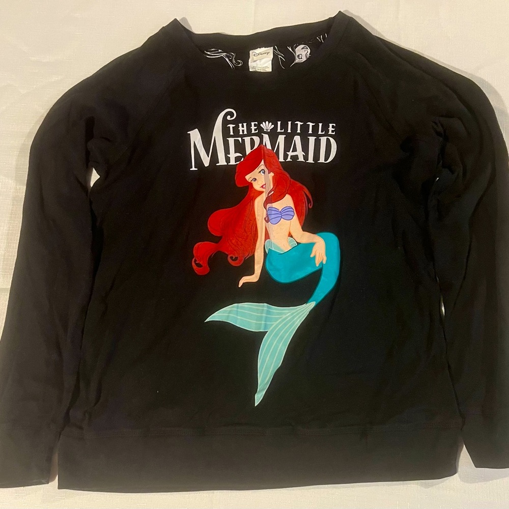 Little Mermaid Reversible Sweater Size L Kids The Little Mermaid Disney